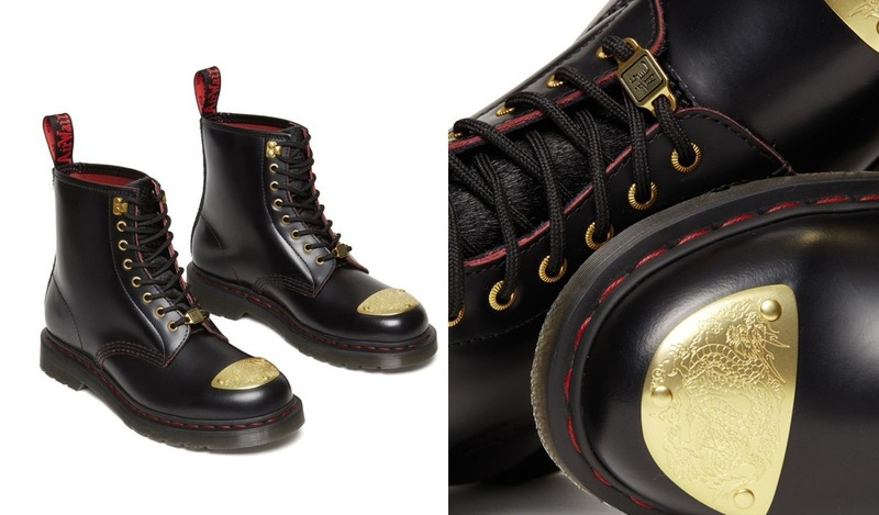 Dr martens 6 oeillets gold best sale